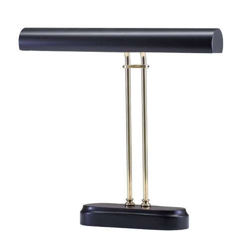 House of Troy Lighting Digital Piano Lamp in Black & Brass by House of Troy Lighting P16-D02-617