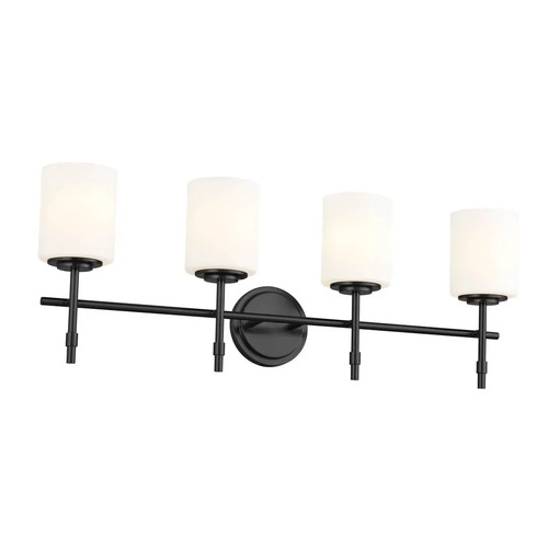Kichler Lighting Ali 4-Light Vanity Light in Black by Kichler Lighting  55143BK