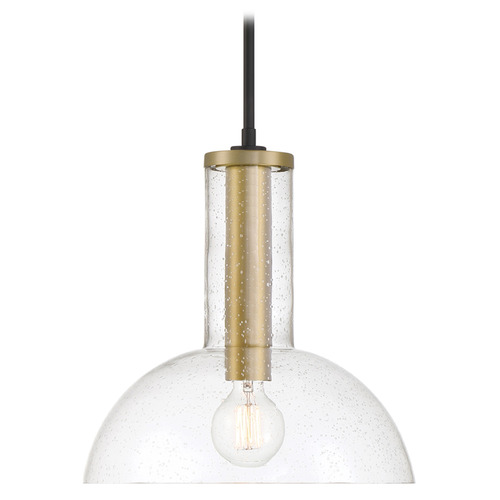 Designers Fountain Lighting Designers Fountain Nova Matte Black Pendant Light with Bowl / Dome Shade D283M-14P-MB