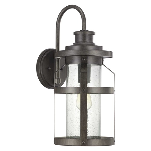 Progress Lighting Haslett Antique Pewter Large Outdoor Wall Light by Progress Lighting P560096-103