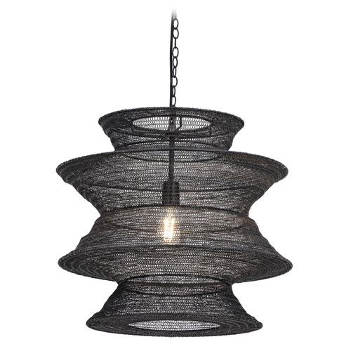 Maxim Lighting Maxim Lighting Krabi Black Pendant Light 14932BK