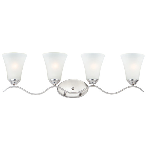 Maxim Lighting Maxim Lighting Vital Satin Nickel Bathroom Light 12084FTSN