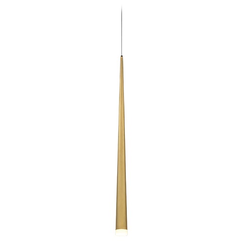 Modern Forms by WAC Lighting Cascade Aged Brass LED Mini Pendant by Modern Forms PD-41828-AB