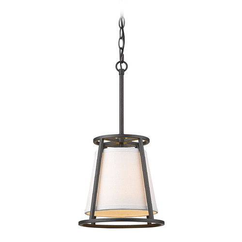 Z-Lite Lenyx Iron Ore Mini Pendant by Z-Lite 1935MP-IO