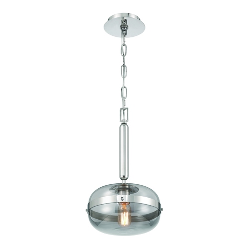 Eurofase Lighting Nottingham 10-Inch Pendant in Polished Nickel by Eurofase Lighting  37196-024