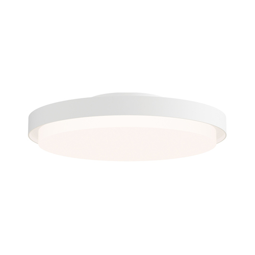 Maxim Lighting Float 11.50-Inch LED Flush Mount in White by Maxim Lighting 57312WT