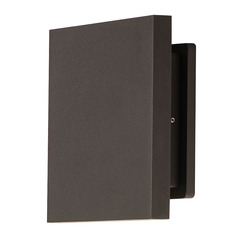 Alumilux Tau LED Outdoor Wall Light in Black by ET2 Lighting