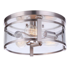Elliot Brushed Polished Nickel Flush Mount by Craftmade Lighting