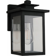 Craftmade Lighting Rock Creek Textured Black Outdoor Wall Light