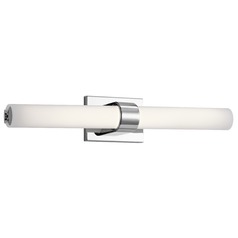 Izza 25-Inch Chrome LED Bath Light by Elan Lighting
