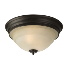 Torino Flush Mount in Forged Bronze by Progress Lighting