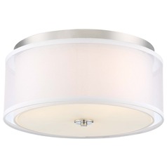 Studio 5 Polished Nickel Flush Mount by Minka Lavery