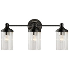 Alexa Hampton Ava Triple Sconce in Bronze by Visual Comfort Signature