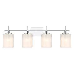 Meridian Chrome Bathroom Light