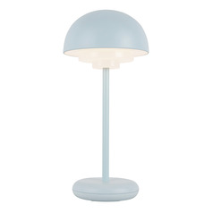 Kuzco Lighting Hinata Sky Blue LED Table Lamp with Bowl / Dome Shade