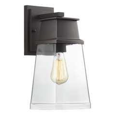 Greene Ridge Architectural Bronze Medium Outdoor Wall Light by Progress Lighting