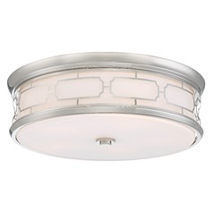 Polished Nickel LED Flush Mount by Minka Lavery