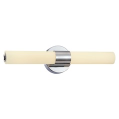 Saber II Chrome LED Bathroom Light by George Kovacs