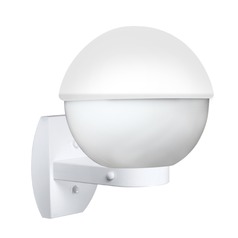Outdoor Wall Light White Costaluz by Besa Lighting