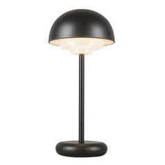 Kuzco Lighting Hinata Black LED Table Lamp with Bowl / Dome Shade