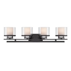 Designers Fountain Fusion Biscayne Bronze Bathroom Light