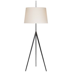 Ian K. Fowler Triad Hand-Forged Lamp in Aged Iron by Visual Comfort Signature