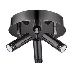 Lianello Black Chrome LED Directional Spot Light by Eglo Lighting