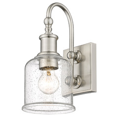 Bryant Brushed Nickel Sconce by Z-Lite