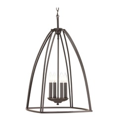Tally Antique Bronze Pendant by Progress Lighting