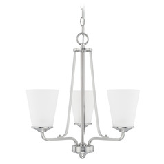 Braylon 18.25-Inch Chandelier in Brushed Nickel by HomePlace by Capital Lighting