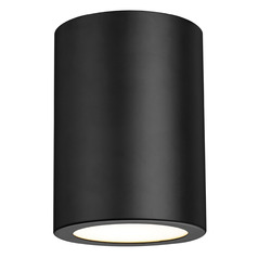 Harley Matte Black Flush Mount by Z-Lite