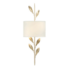 Broche 24-Inch Wall Sconce in Antique Gold by Crystorama Lighting