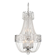 Chrome Chandelier by Minka Lavery