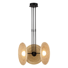 Harbour 3-Light LED Pendant in Urban Bronze by Alora Lighting