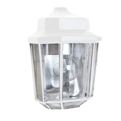 Outdoor Wall Light White Costaluz by Besa Lighting