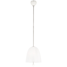 Brisa 13-Inch Pendant in Polished Nickel by Visual Comfort Signature