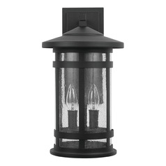 Mission Hills 16.50-Inch Outdoor Wall in Black by Capital Lighting
