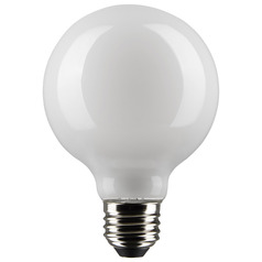 4.5W G25 2700K White LED Bulb 2-Pack by Satco Lighting