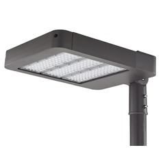 LED Shoebox Area Pole Light Bronze 150-Watt 120v-277v 16800 Lumens 5000K