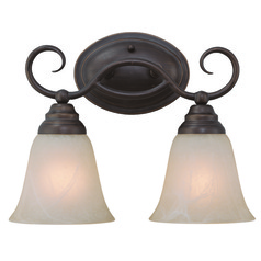 Cordova 13.63-Inch Old Bronze Bath Light by Craftmade Lighting