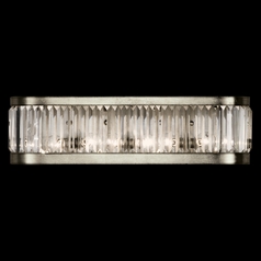 Fine Art Lamps Crystal Enchantment Silver-Leafed Sconce