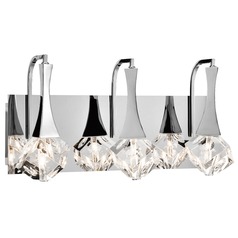 Rockne 18-Inch Chrome LED Bath Light by Elan Lighting