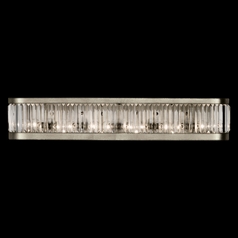 Fine Art Lamps Crystal Enchantment Silver-Leafed Sconce