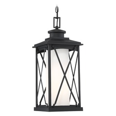 Lansdale Black Outdoor Hanging Light by Minka Lavery
