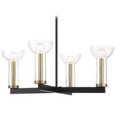 Designers Fountain Nova Matte Black Chandelier