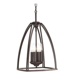 Tally Antique Bronze Pendant by Progress Lighting