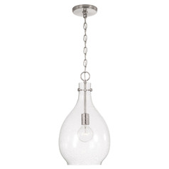 Brentwood 18-Inch Pendant in Nickel by HomePlace by Capital Lighting