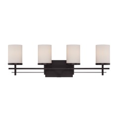Colton 28.50-Inch Bath Light in English Bronze by Savoy House
