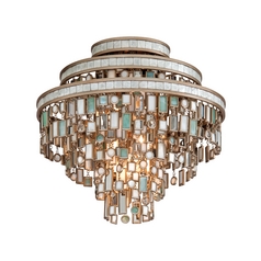 Dolcetti Silver Semi-Flush Mount by Corbett Lighting