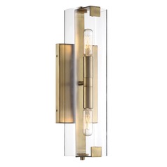 Winfield Warm Brass Sconce by Savoy House